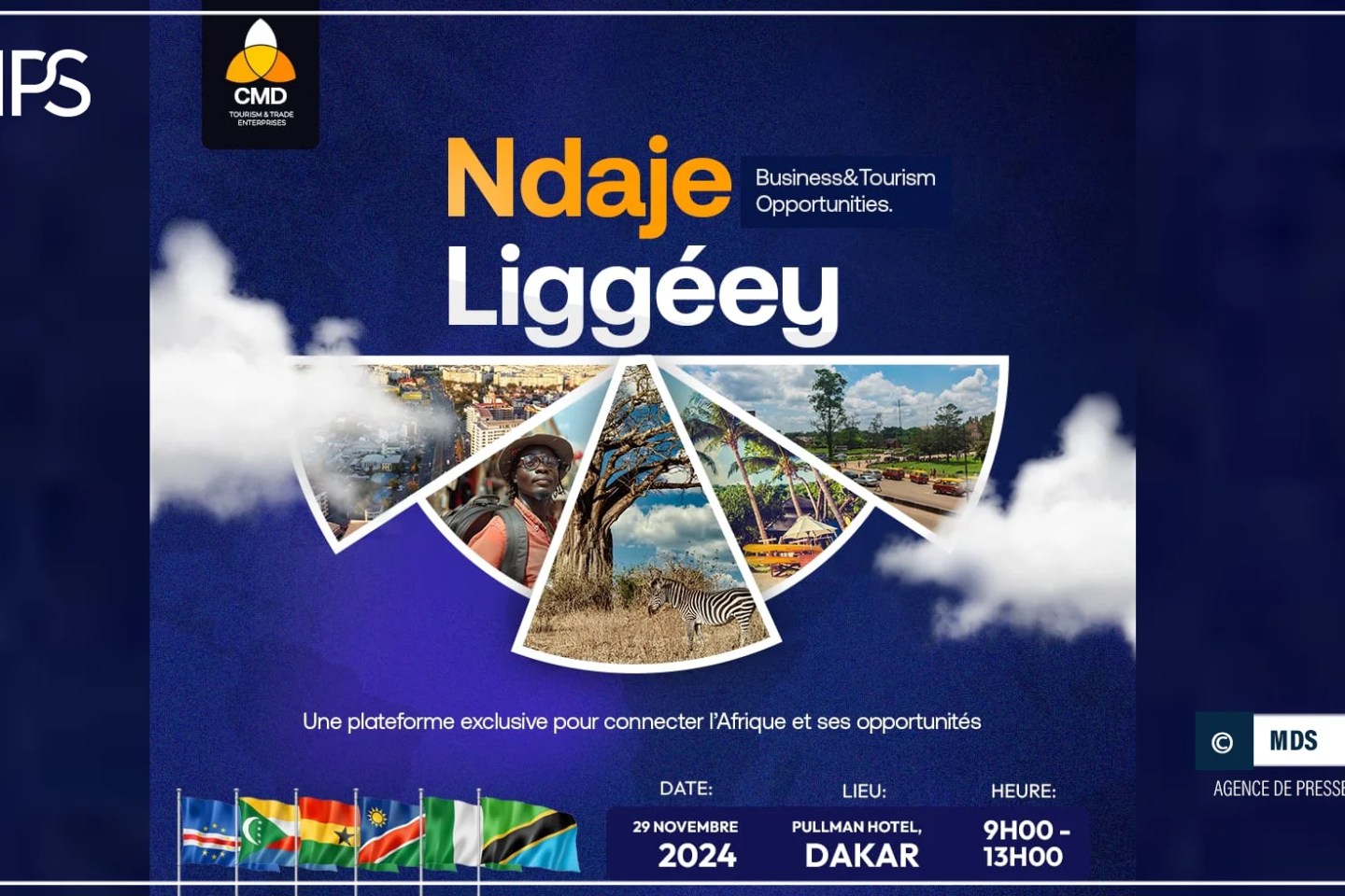 Six pays africains vont présenter leurs opportunités touristiques, vendredi, à Dakar