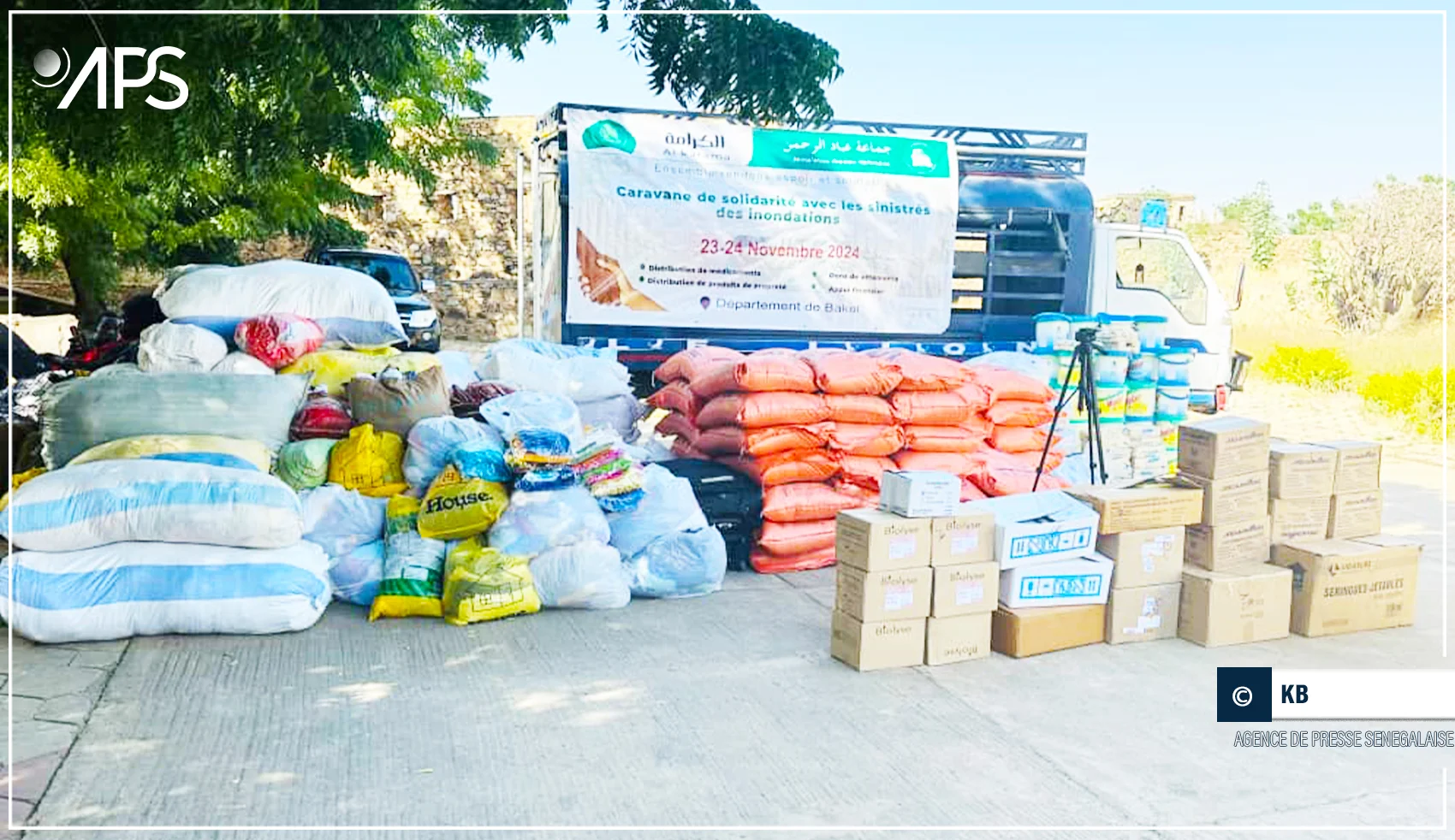 Bakel : des médicaments et kits alimentaires offerts aux sinistrés