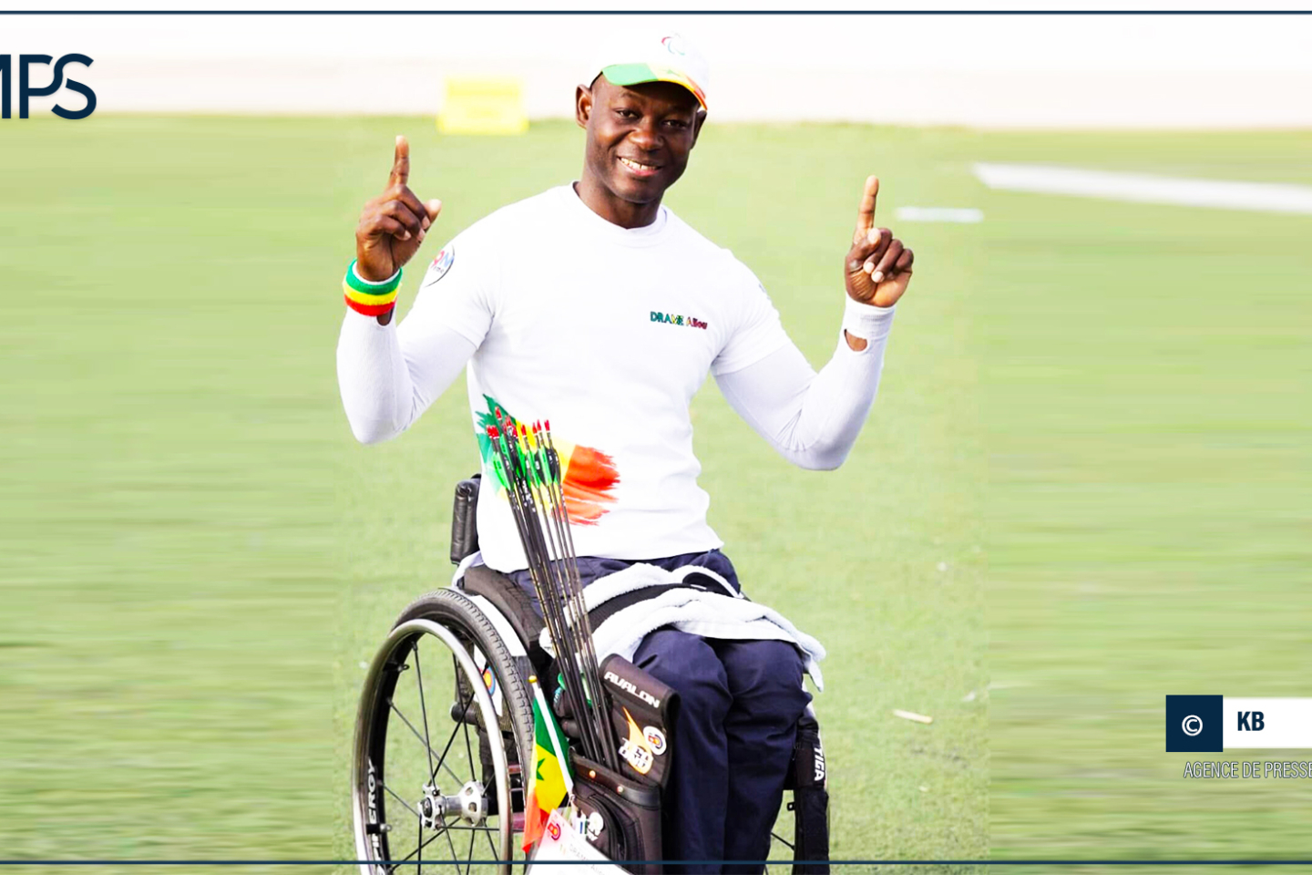 Jeux paralympiques 2024 :  Aliou Dramé affrontera un athlète indien en seizième de finale de l’arc à poulies