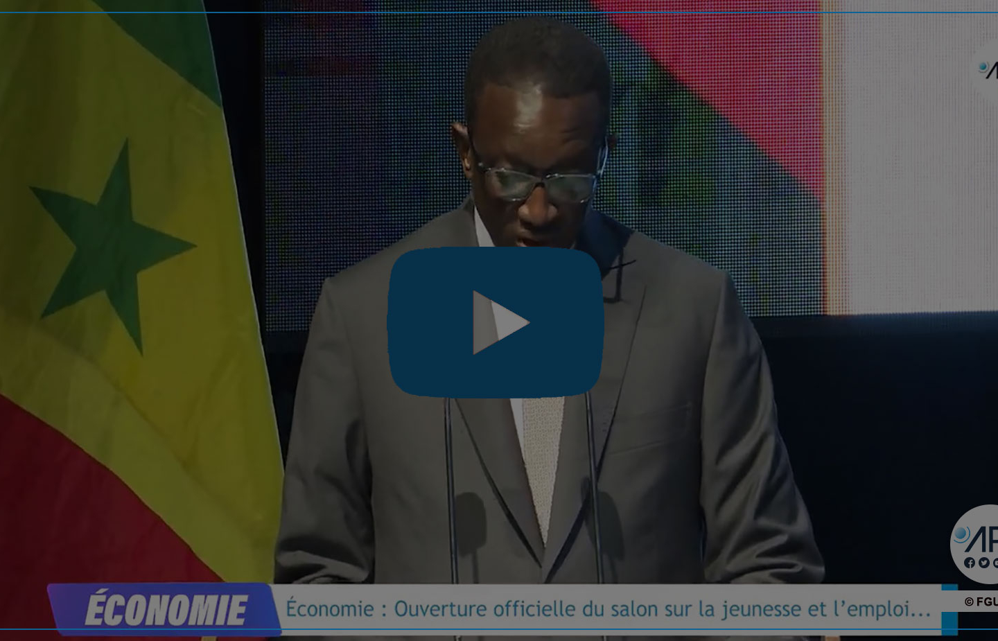 Économie : ouverture officielle du salon sur la jeunesse et l’emploi…