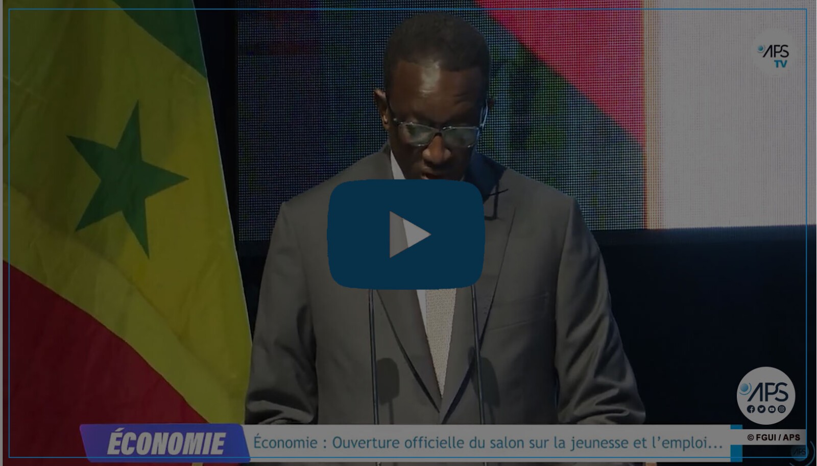 Économie : ouverture officielle du salon sur la jeunesse et l’emploi...