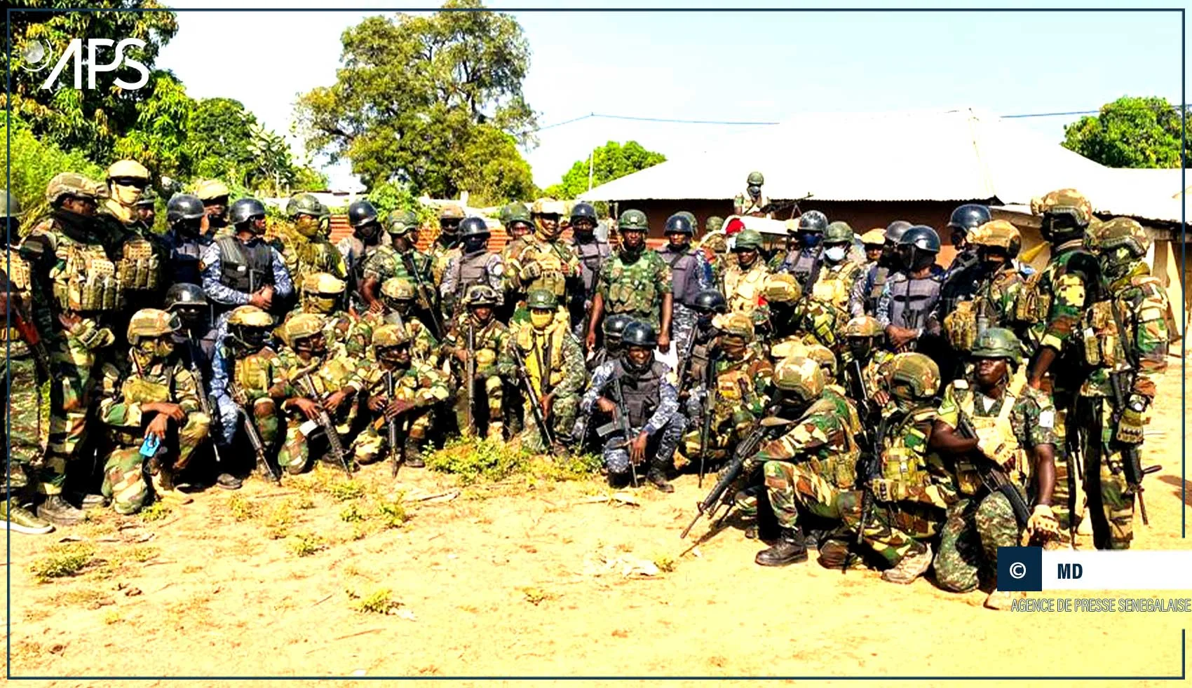 Patrouilles sénégalo-gambiennes dans la zone frontalière