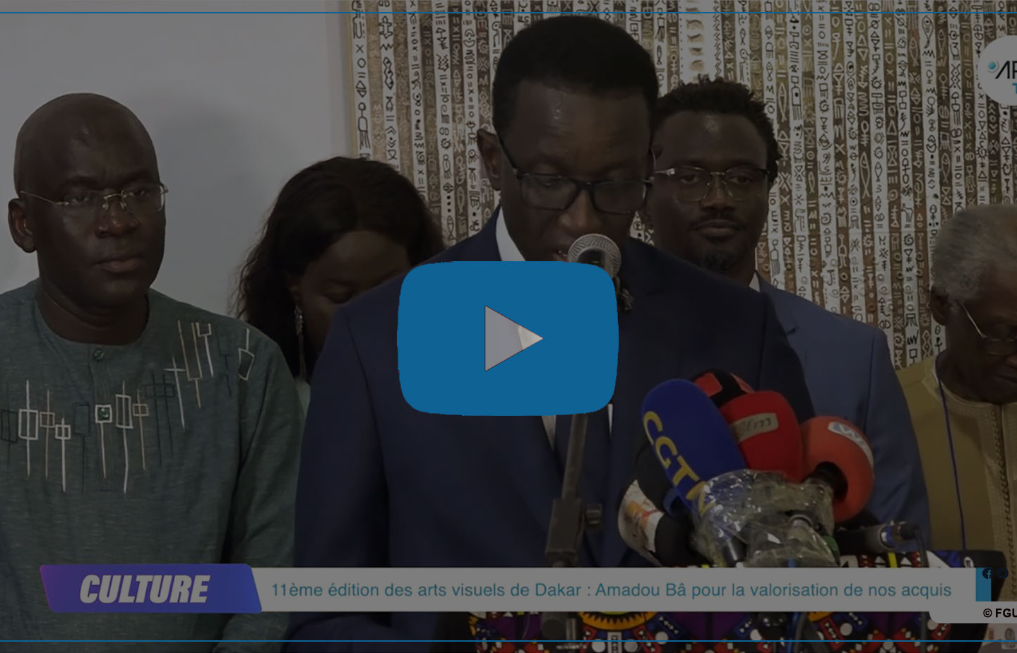 11ème édition des arts visuels de Dakar : Amadou Bâ pour la valorisation de nos acquis