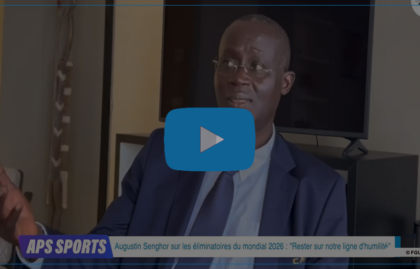 Augustin Senghor sur les éliminatoires du mondial 2026 : ”Rester sur notre ligne d’humilité”