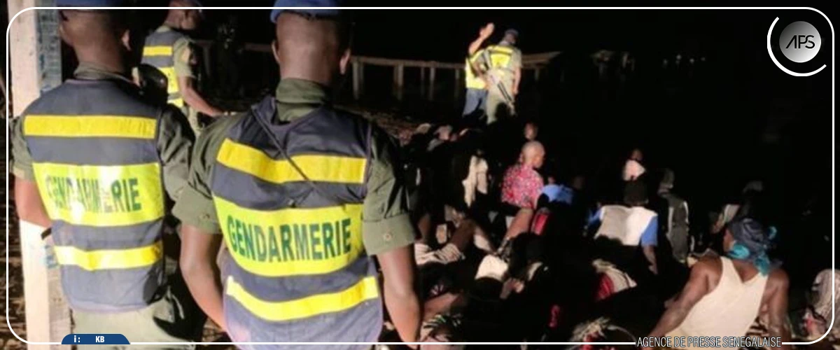 Fatick : 241 candidats à l’immigration interceptés par la gendarmerie