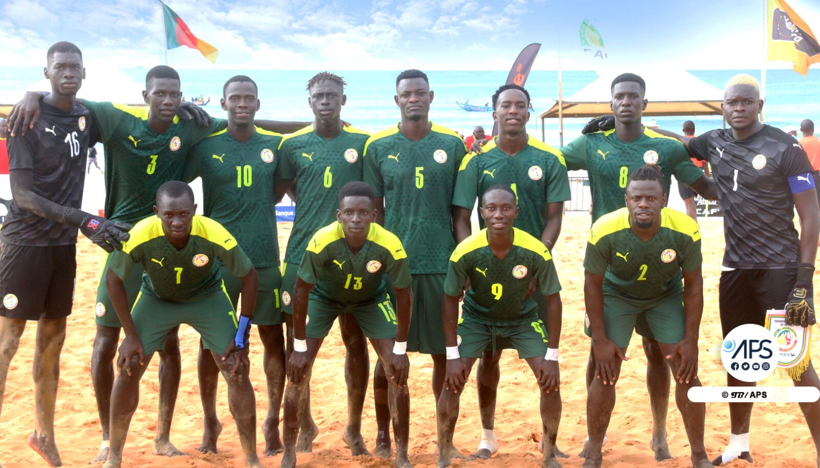 Jeux africains de plage : les Lions enregistrent une troisième victoire contre la Libye