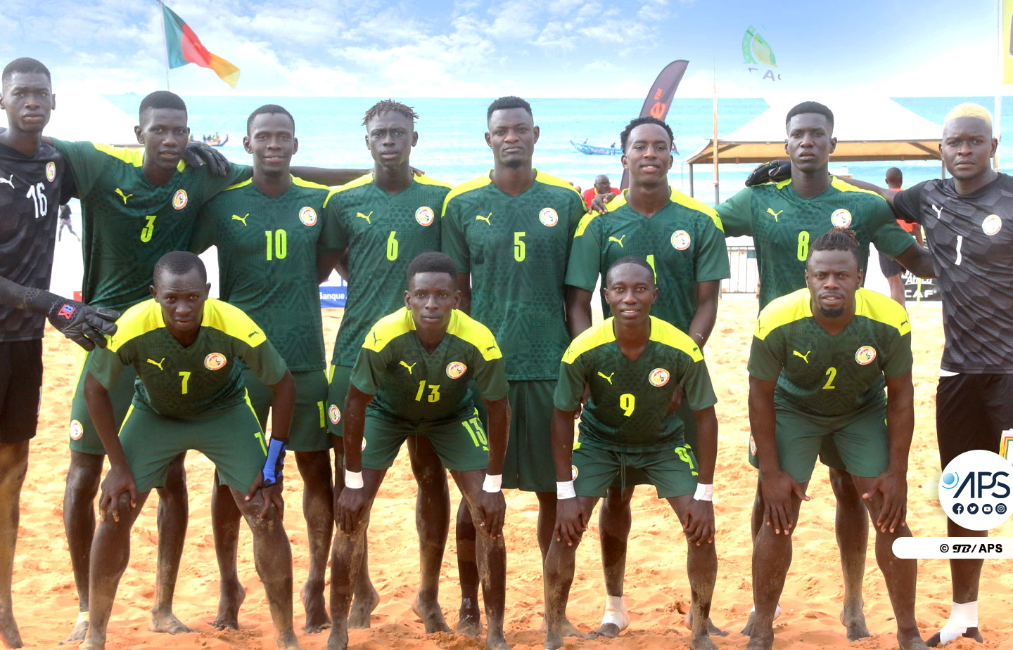 Jeux africains de plage : le programme des Lions réaménagé suite à quelques forfaits