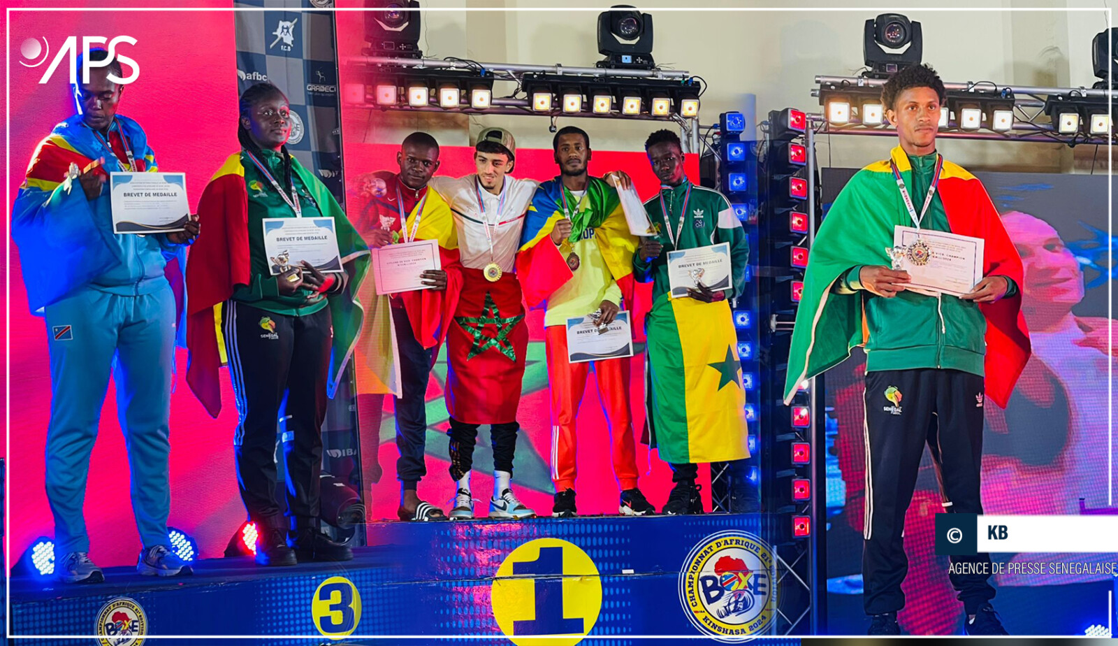 Championnats d’Afrique de boxe : les boxeurs sénégalais récoltent sept médailles