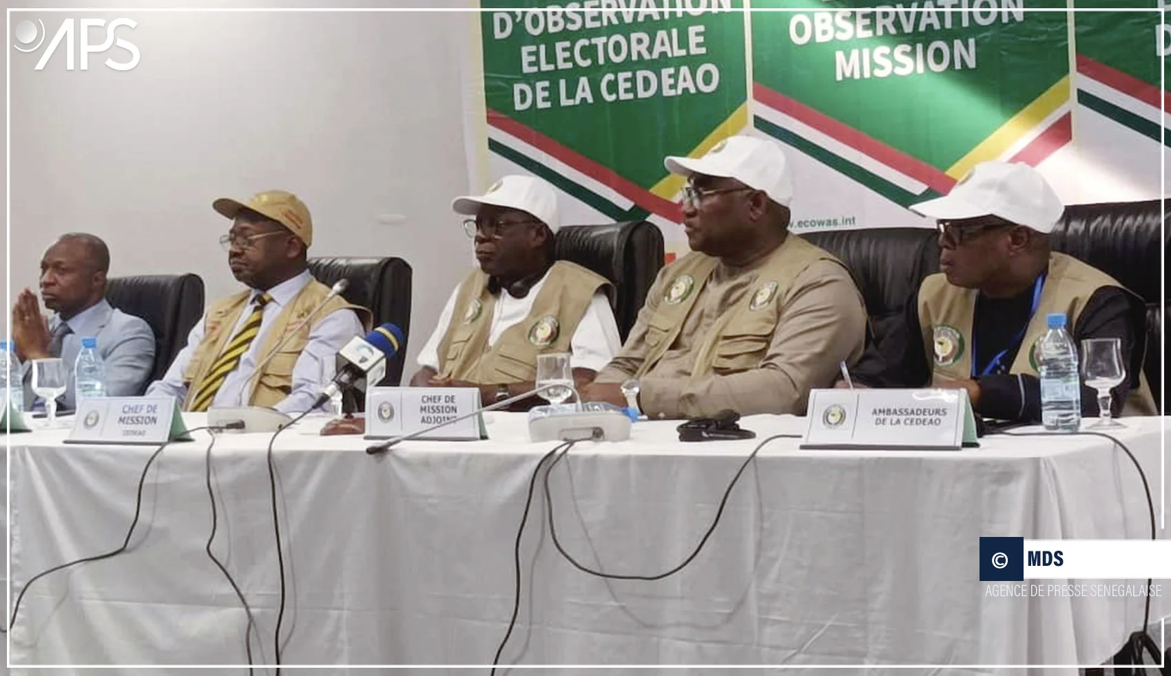 La mission d’observation de l’UA et de la CEDEAO salue le ‘’sens élevé’’ du patriotisme des Sénégalais