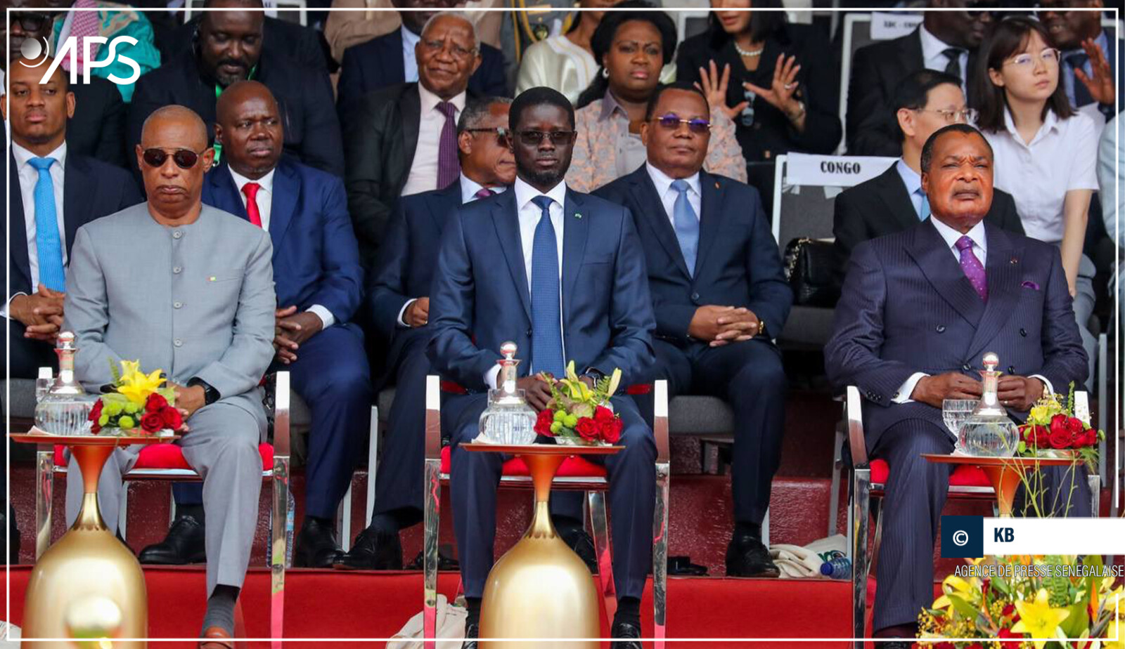 Bassirou Diomaye Faye a participé aux célébrations de la fête de l'indépendance de la Guinée Bissau