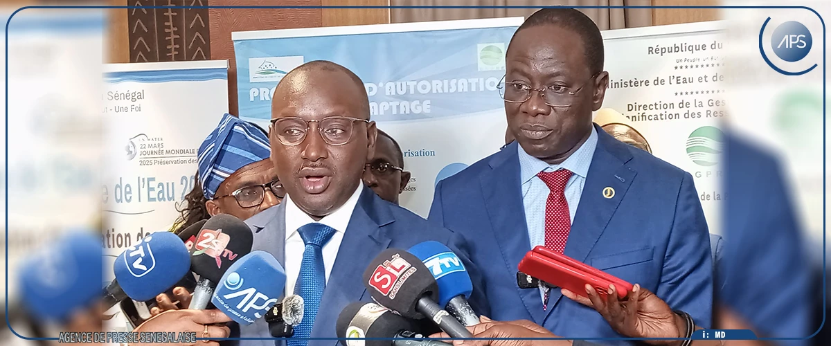 Cheikh Tidiane Dièye évoque l’impact des bouleversements climatiques sur le cycle de l’eau