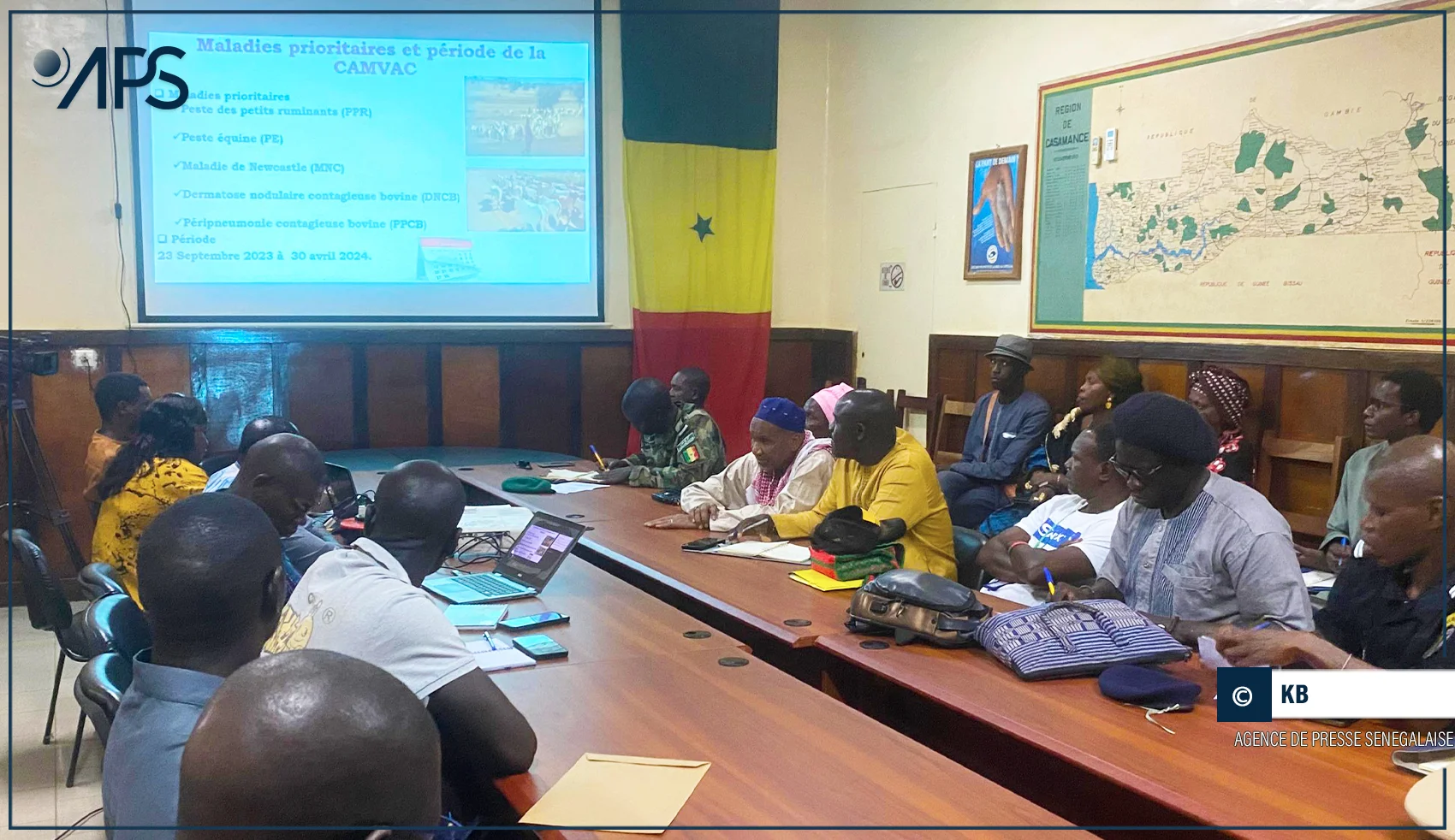 Un taux de couverture vaccinale du cheptel satisfaisant enregistré à Ziguinchor (adjoint au gouverneur)