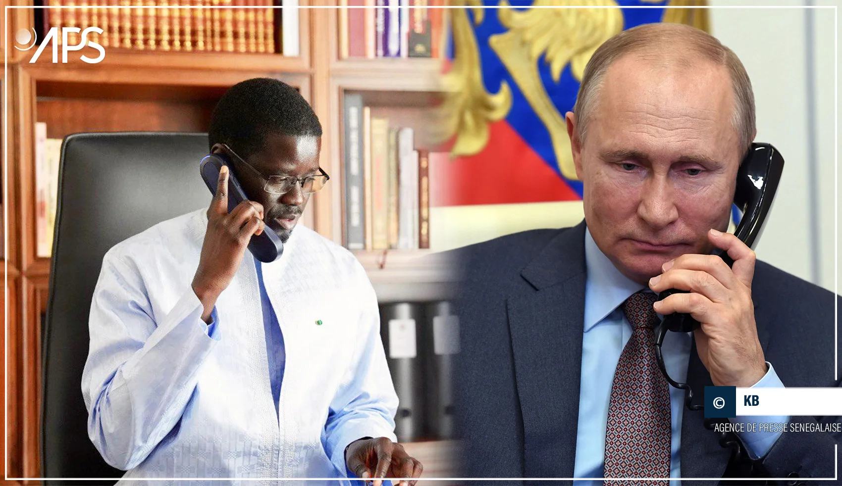 Les présidents Faye et Poutine font ‘’un tour d’horizon de la longue et traditionnelle coopération d’amitié’’ entre leurs deux pays