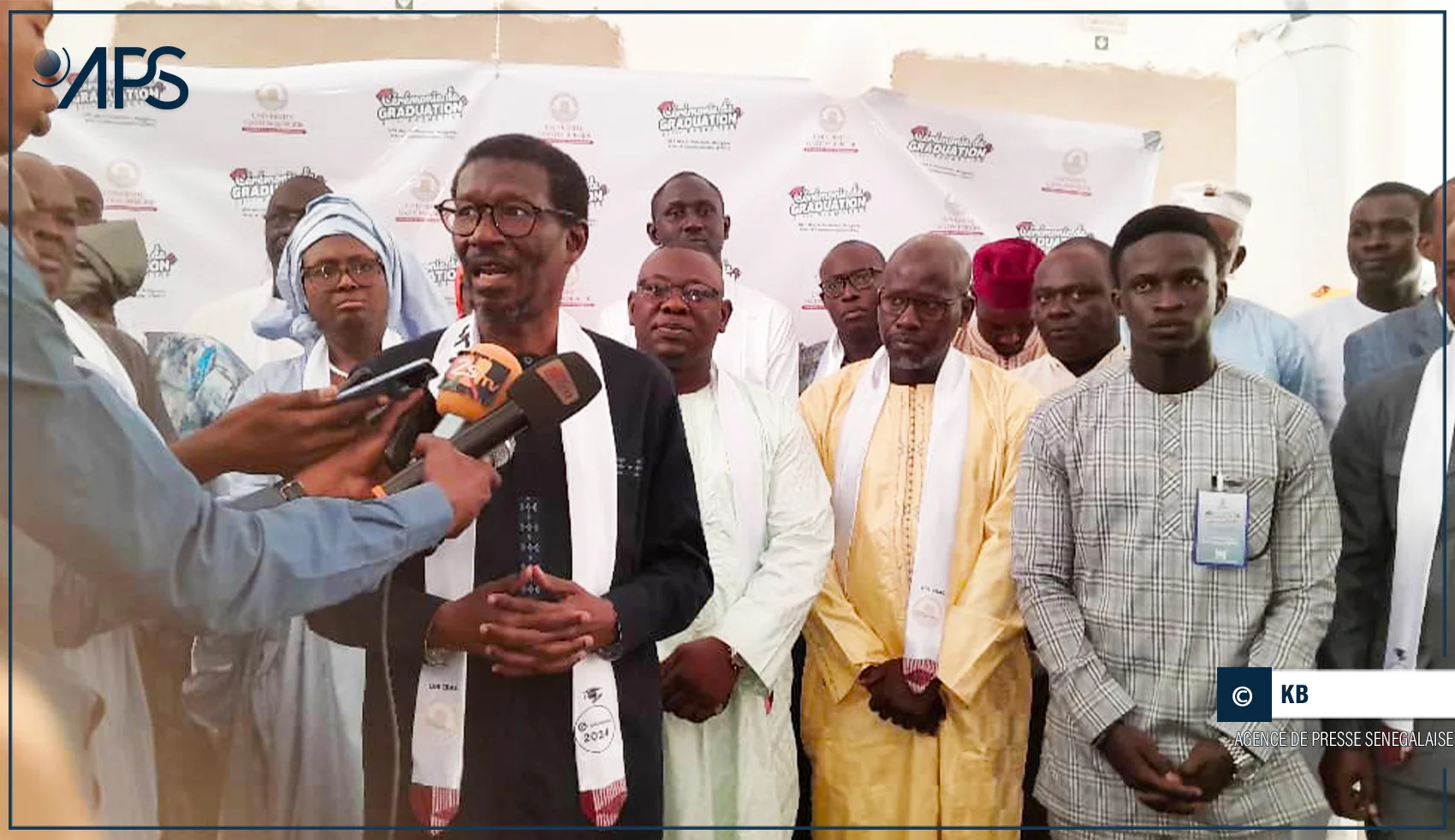 UGB : plus de 300 étudiants en Licence et Master de l'UFR CRAC reçoivent leur diplôme