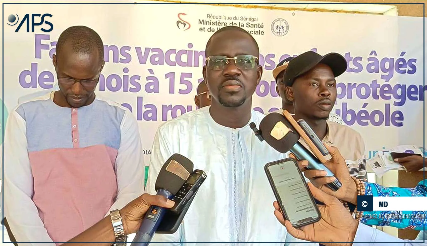 Rougeole et rubéole : Matam veut atteindre un taux de 95% d’enfants vaccinés 