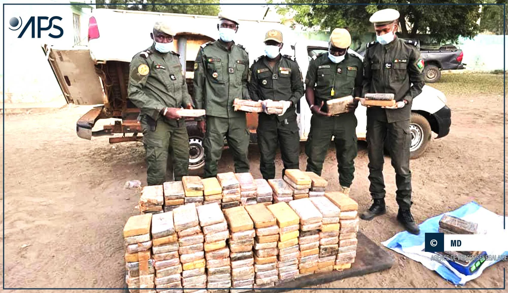 Les Douanes de Koungheul saissent 235 kg de cocaïne