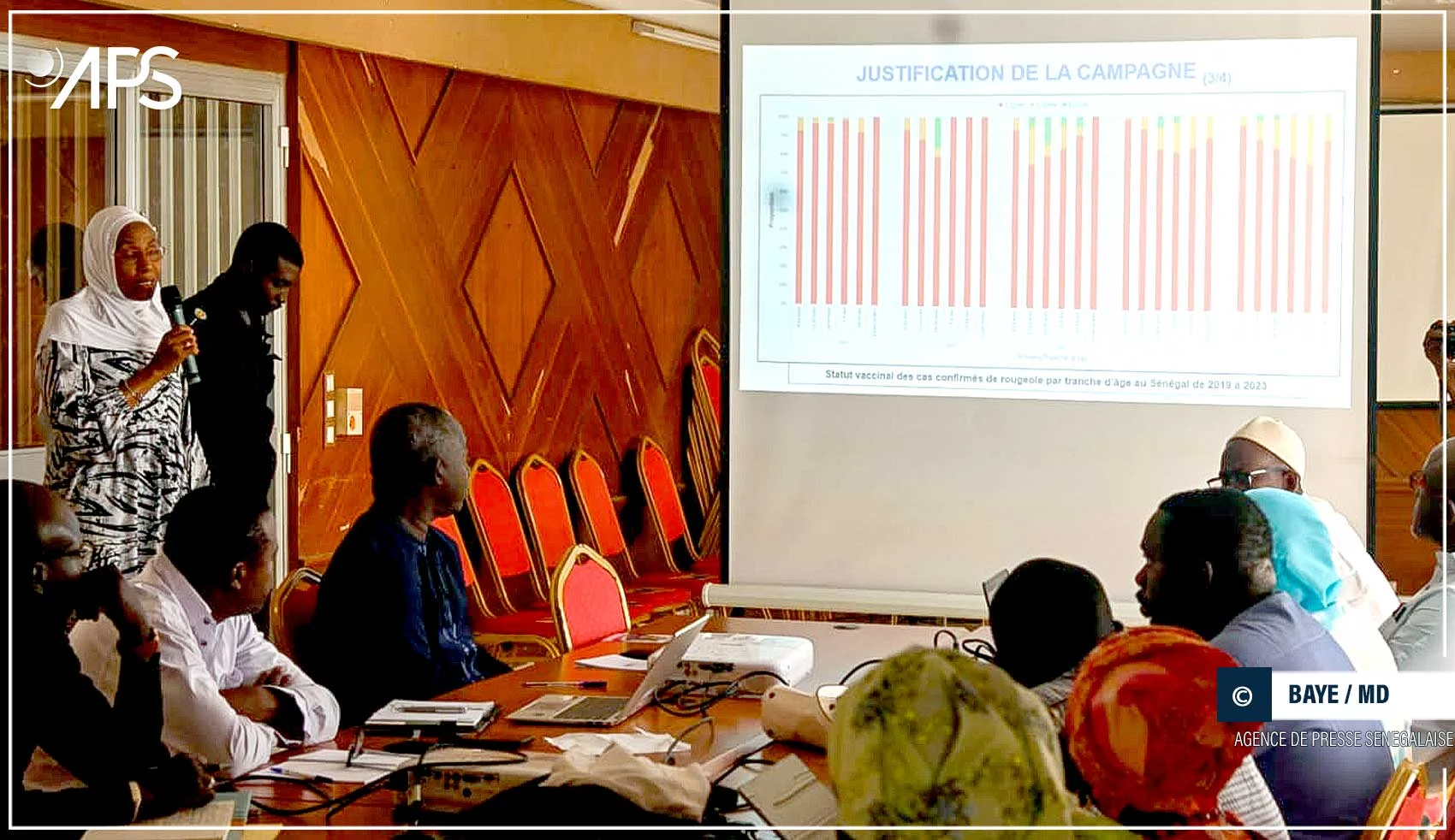 Vaccination contre la rougeole et rubéole : plus 500 000 enfants ciblés à Kaolack