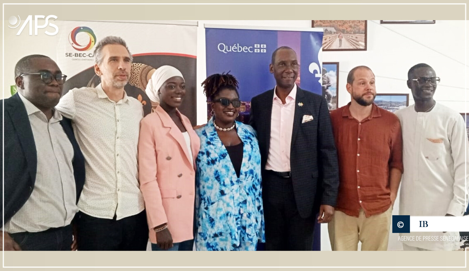 Coopération culturelle : deux artistes sénégalais et québécois montrent la voie