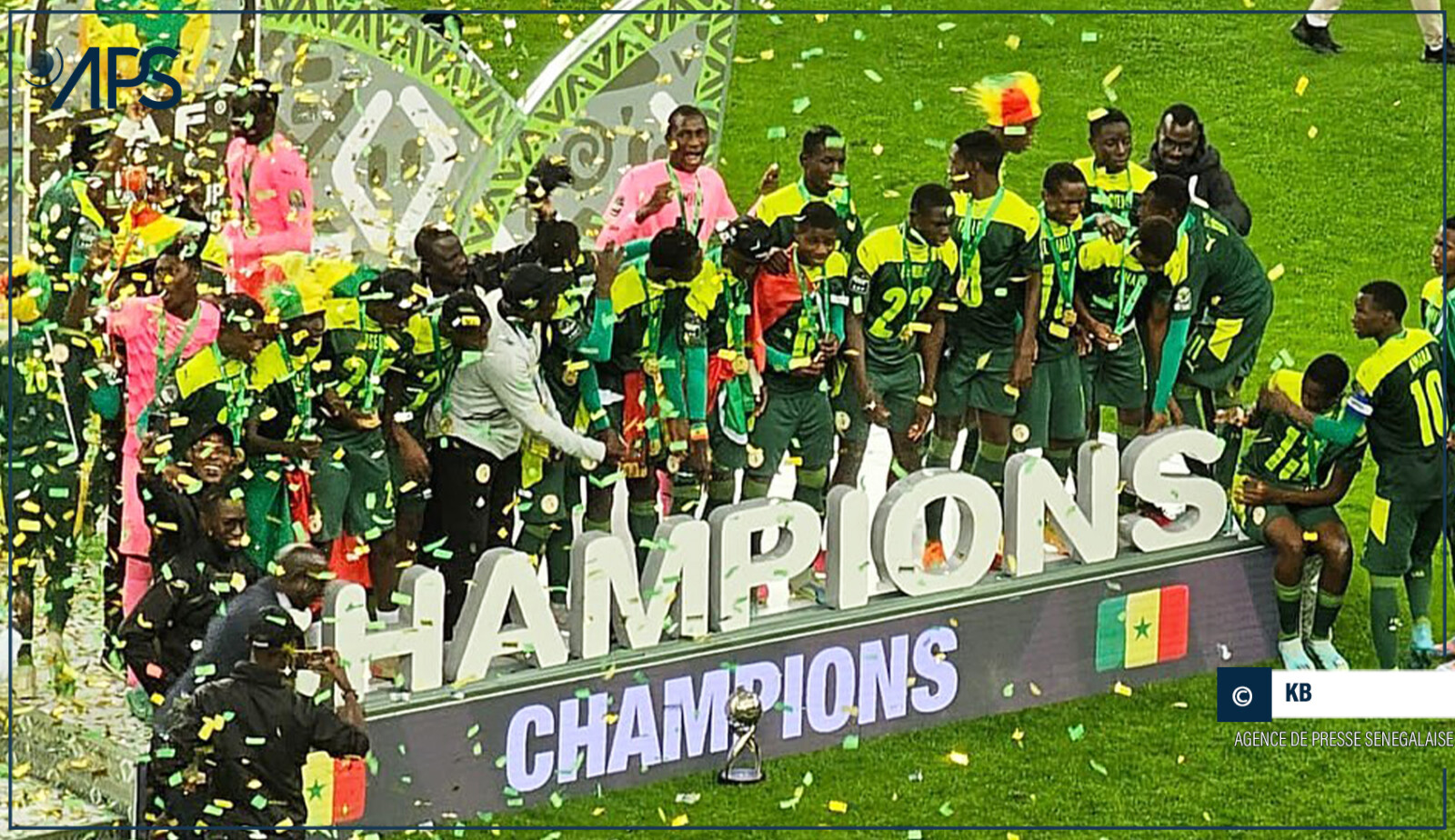 UFOA-A : le Sénégal remporte le titre de champion des U17