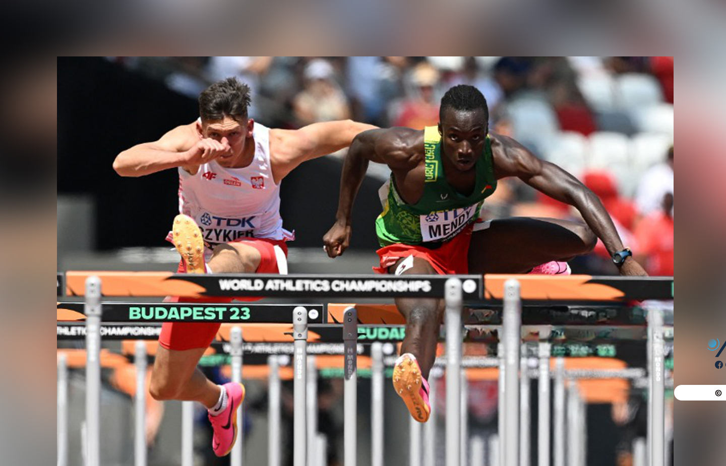 Mondiaux d’athlétisme : Louis François Mendy qualifié en demi-finale du 110 m haies
