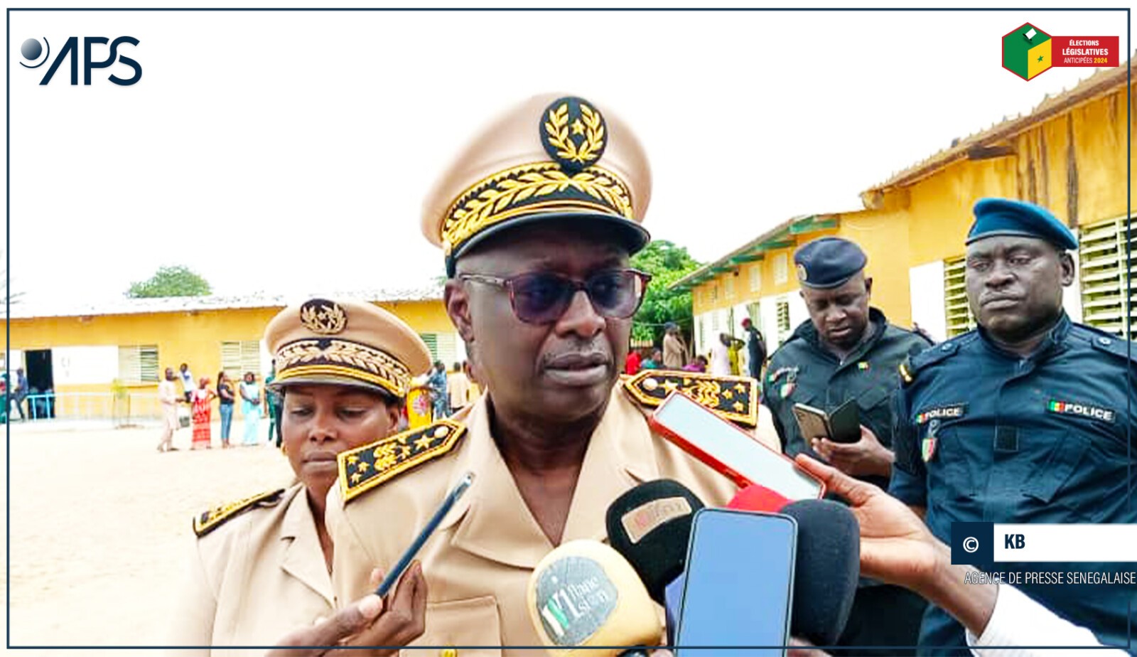 Kaffrine : le gouverneur salue le ''bon déroulement'' du vote partout dans la région"