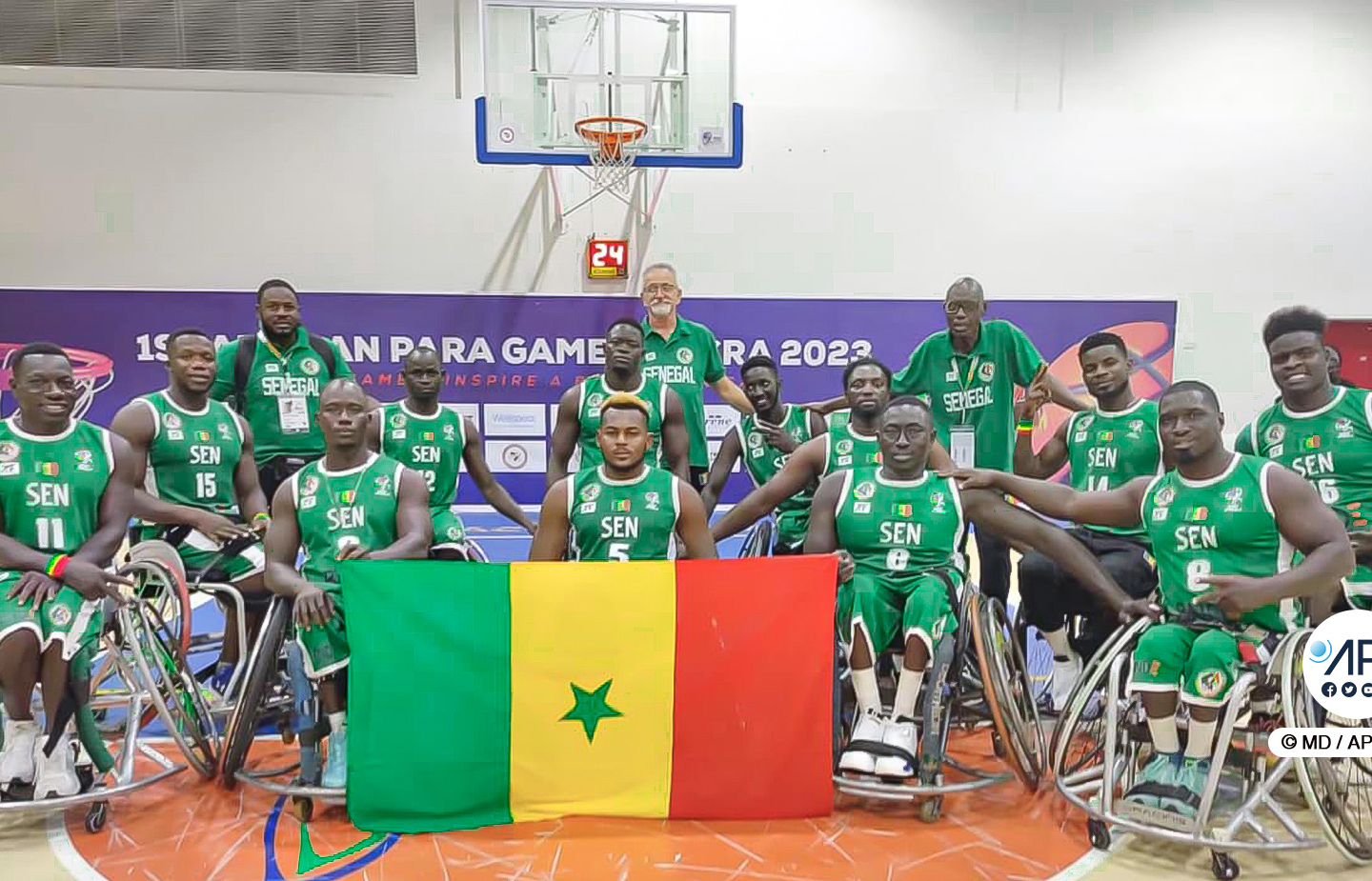 Jeux paralympiques : le Sénégal joue l’Algérie en demi-finale, lundi