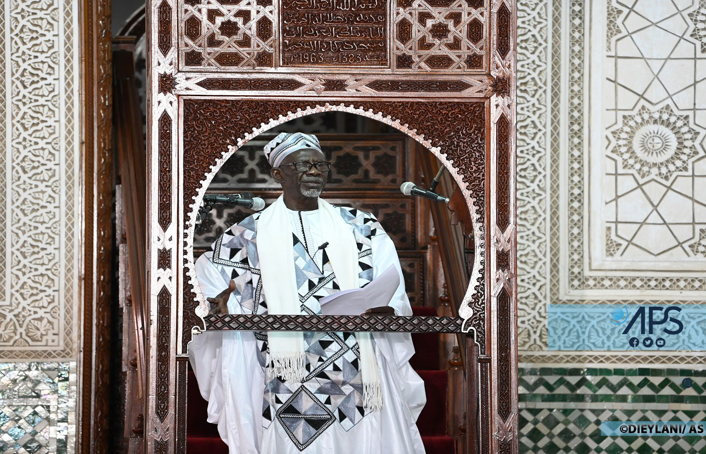 L’imam de la Grande mosquée de Dakar insiste sur l’éducation des enfants