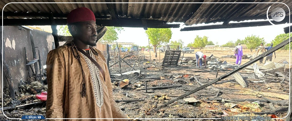 Tambacounda : six cantines destinées à la vente de médicaments traditionnels ravagés dans un incendie