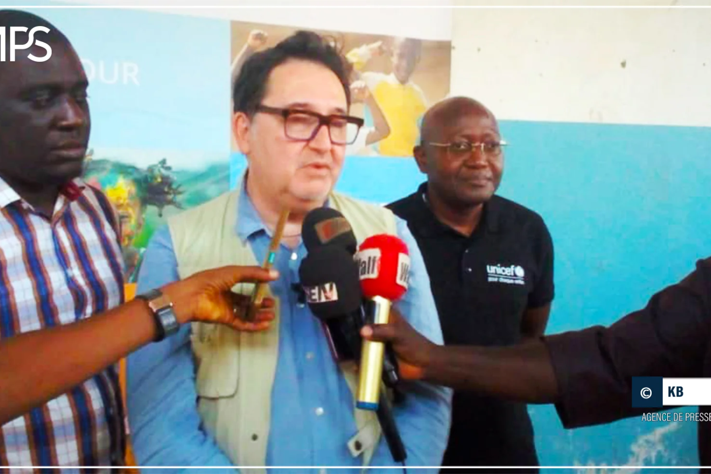 Kolda: le représentant de l’UNICEF au Sénégal satisfait du travail des acteurs communautaires