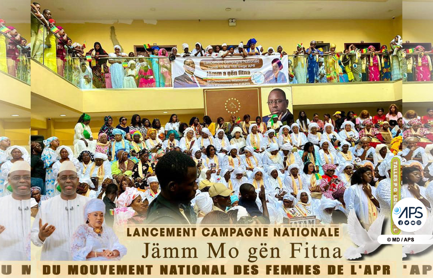 Les femmes de l’APR lancent ‘’Jamm Mo Gën Fitna’’, un mouvement dédié à la promotion de la paix et du dialogue