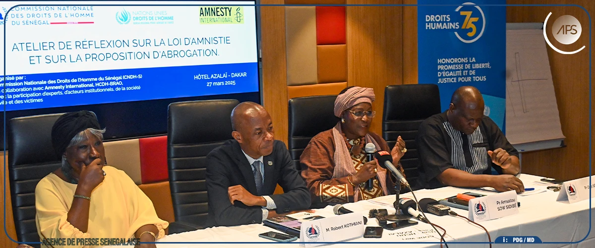 Amsatou Sow Sidibé appelle à une concertation sur la loi d’amnistie