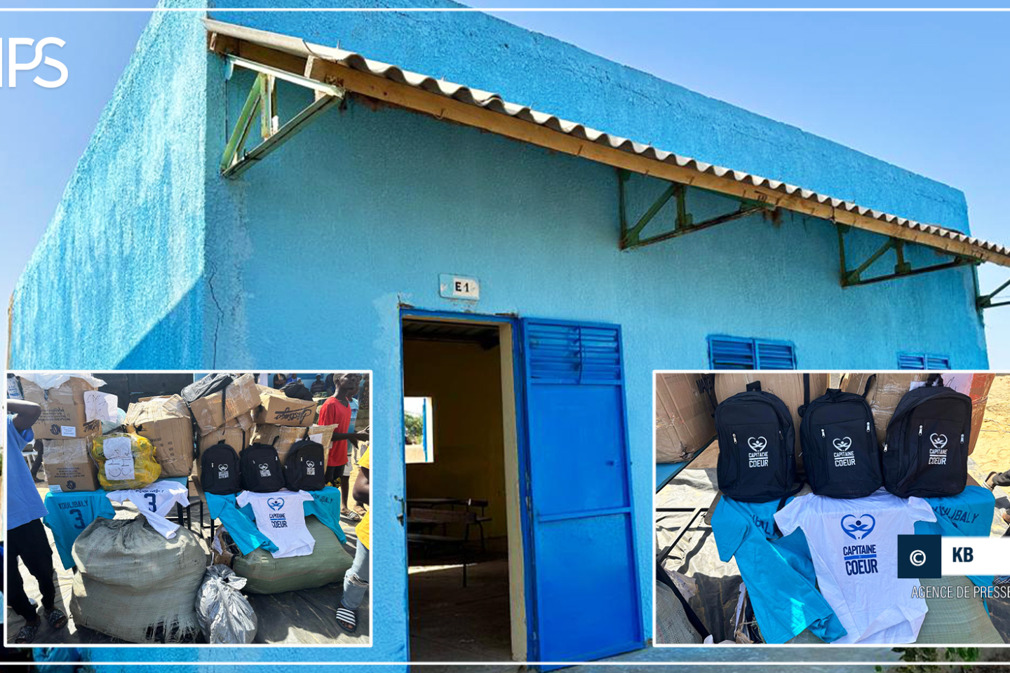 Saint-Louis : Kalidou Koulibaly rénove l’école élémentaire de Pont Gendarme et offre des kits scolaires aux élèves