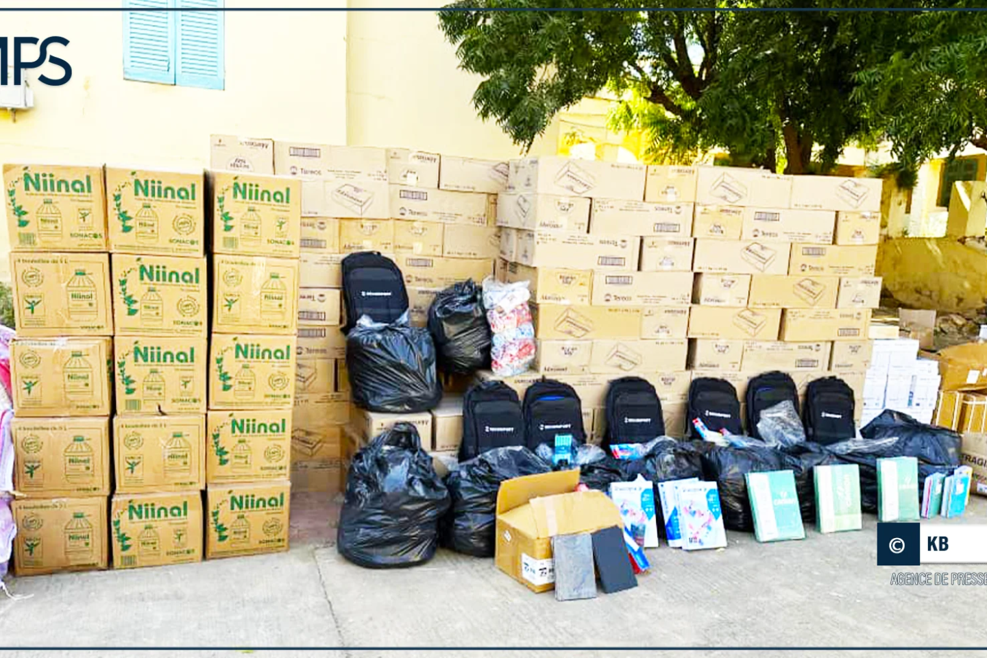Bakel: Securiport offre des kits scolaires et alimentaires aux sinistrés