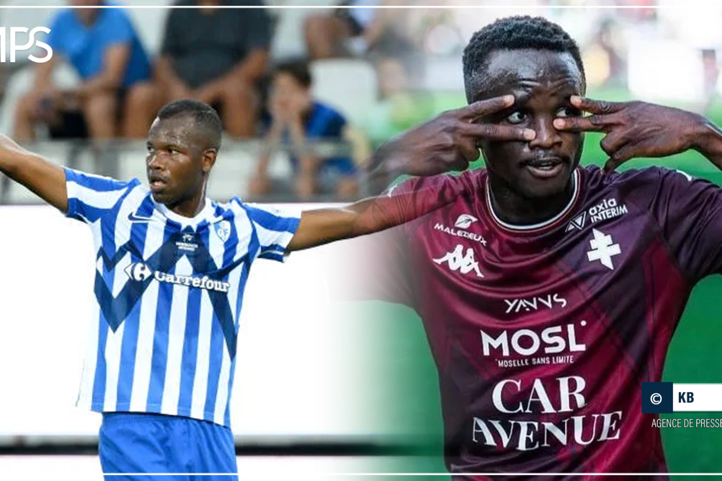 En Ligue 2 française, Cheikh Sabaly et Pape Meïssa Ba présélectionnés pour le trophée de meilleur joueur de septembre