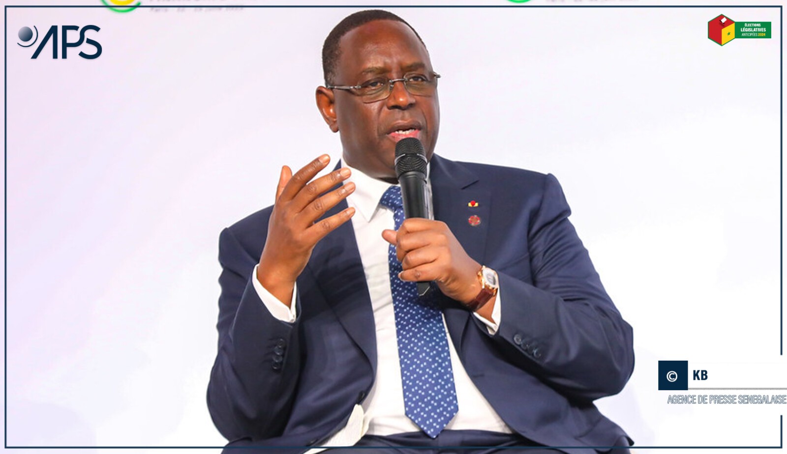 Macky Sall explique les raisons de sa candidature à la députation