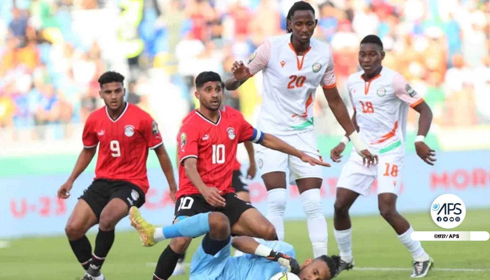 CAN U23 : l'Égypte et le Niger partagent la première place de la poule B