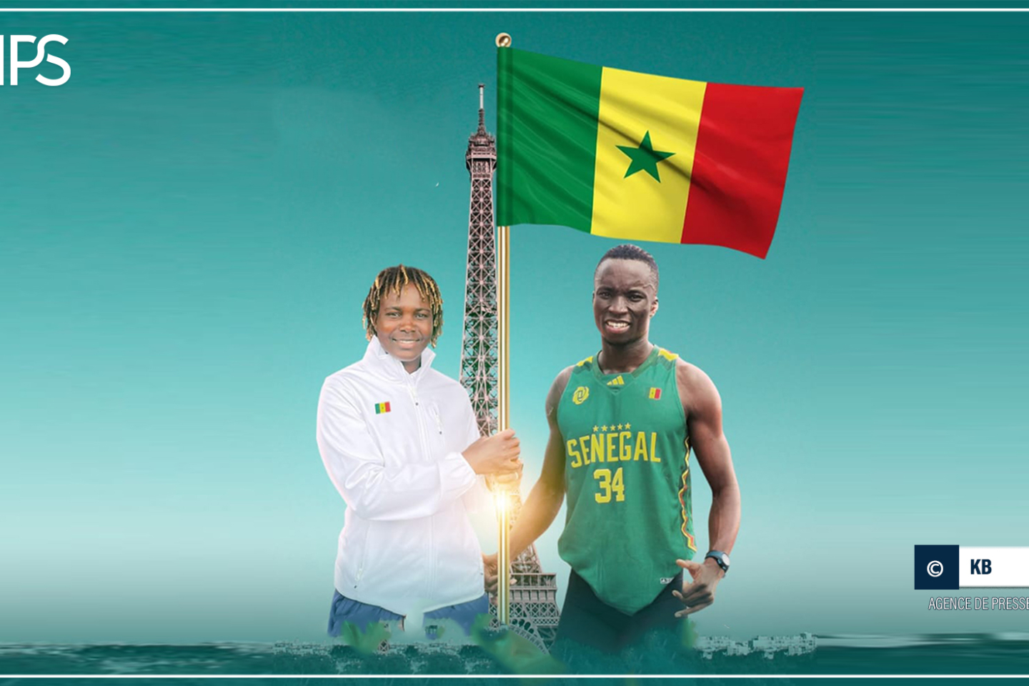 JO Paris 2024: Louis François Mendy et Combe Seck, porte-drapeaux de la délégation sénégalaise