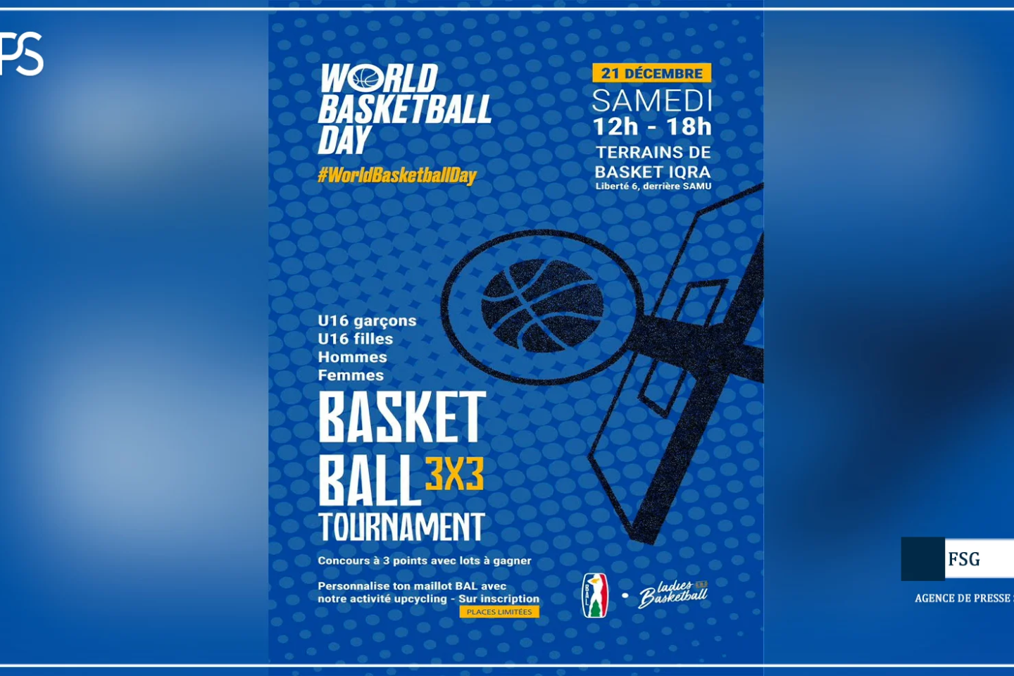 La BAL célèbre la Journée mondiale du basket samedi à Dakar