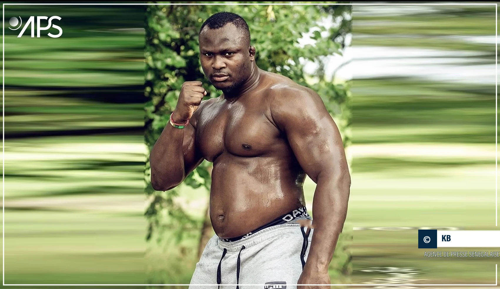 Modou Lo lors de son récent combat victorieux