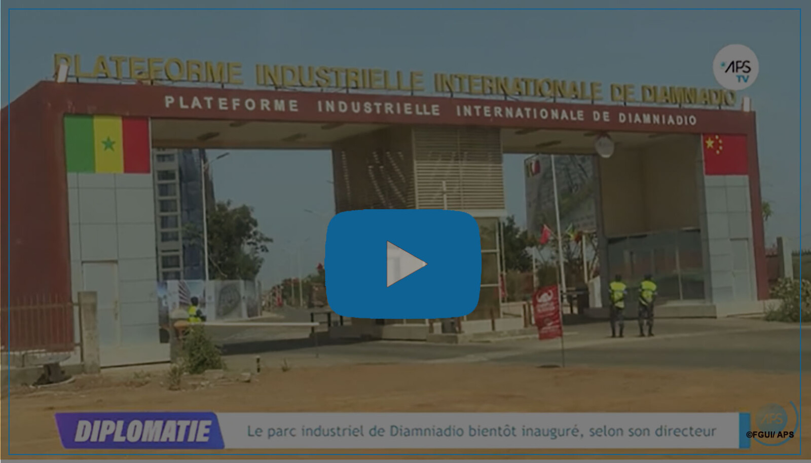 Le parc industriel de Diamniadio bientôt inauguré, selon son directeur