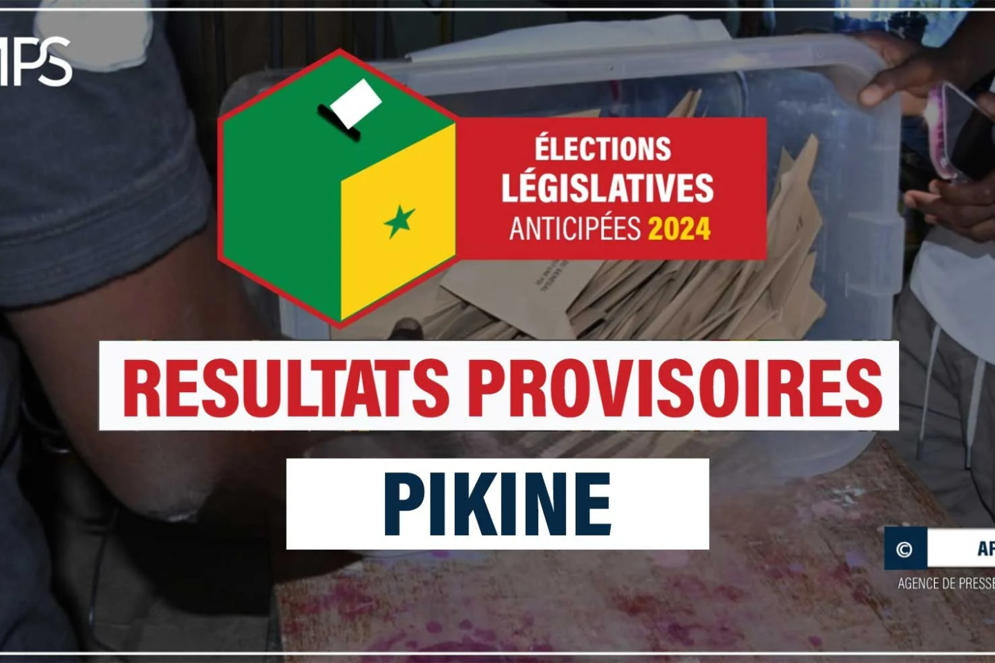 Pastef gagne le département de Pikine avec 116 898 voix (commission de recensement)