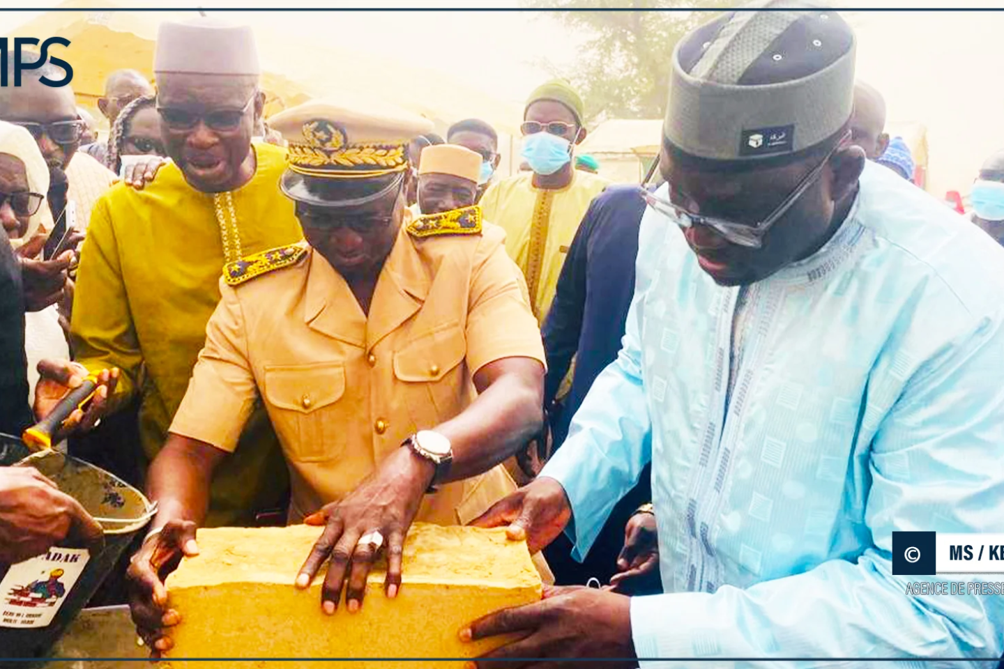 Louga : pose de la première pierre du stade municipal de Nguidila