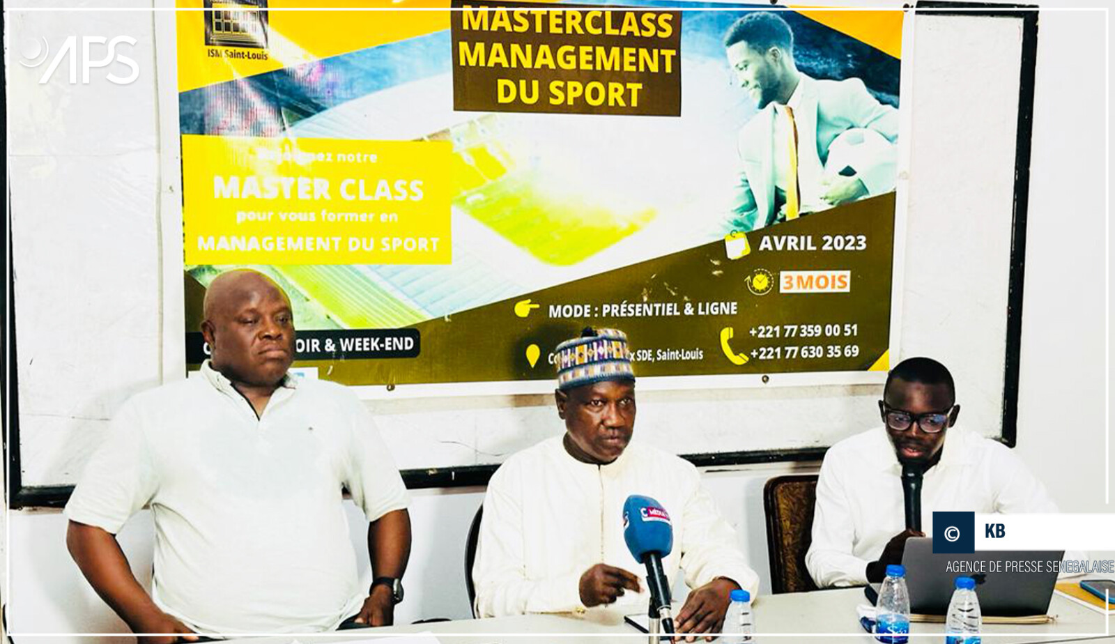 Les qualités d'un sportif de haut niveau au menu d'une conférence à Saint-Louis