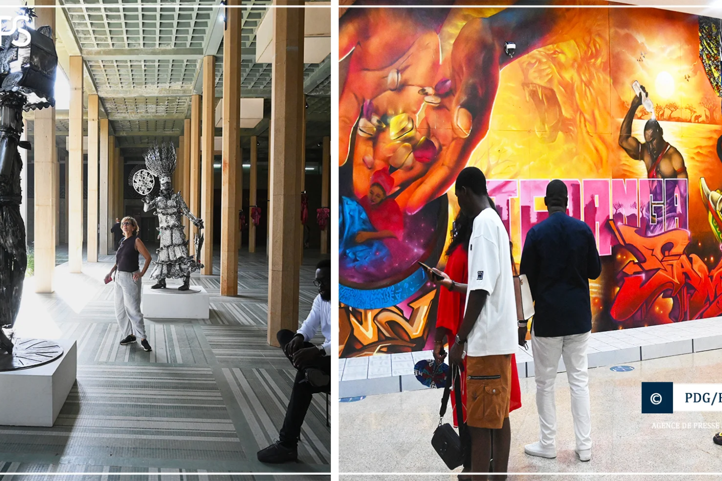 Dak’Art 2024 : le public à la découverte des oeuvres d’art