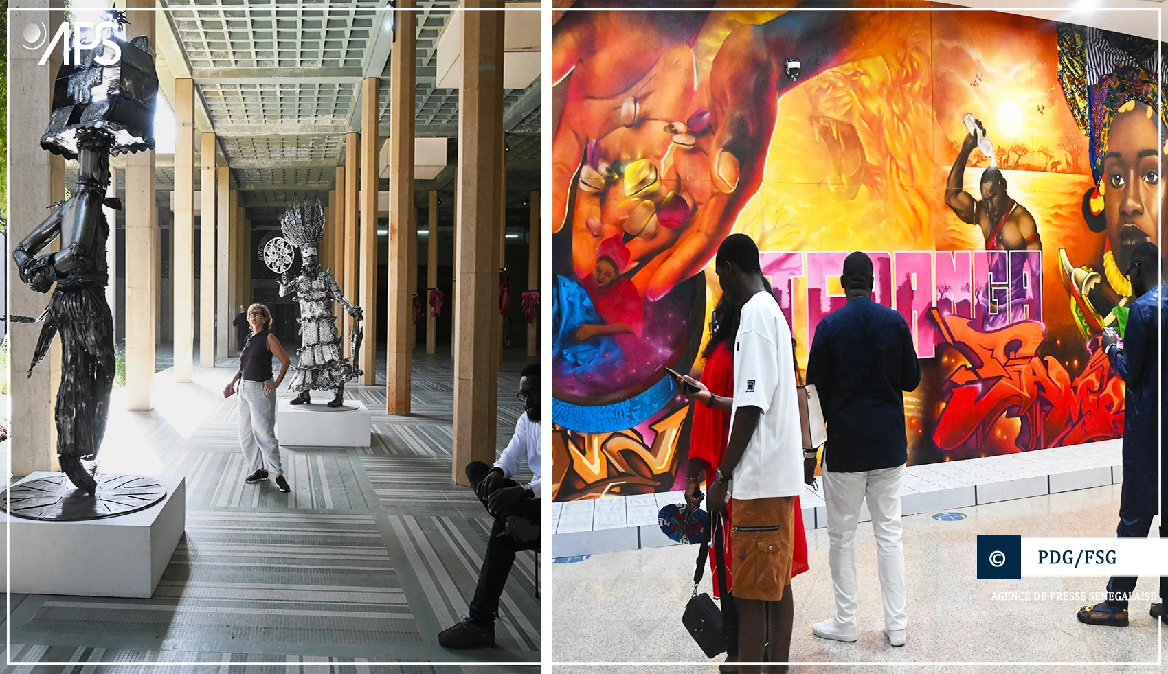 Dak’Art 2024 : le public à la découverte des oeuvres d'art