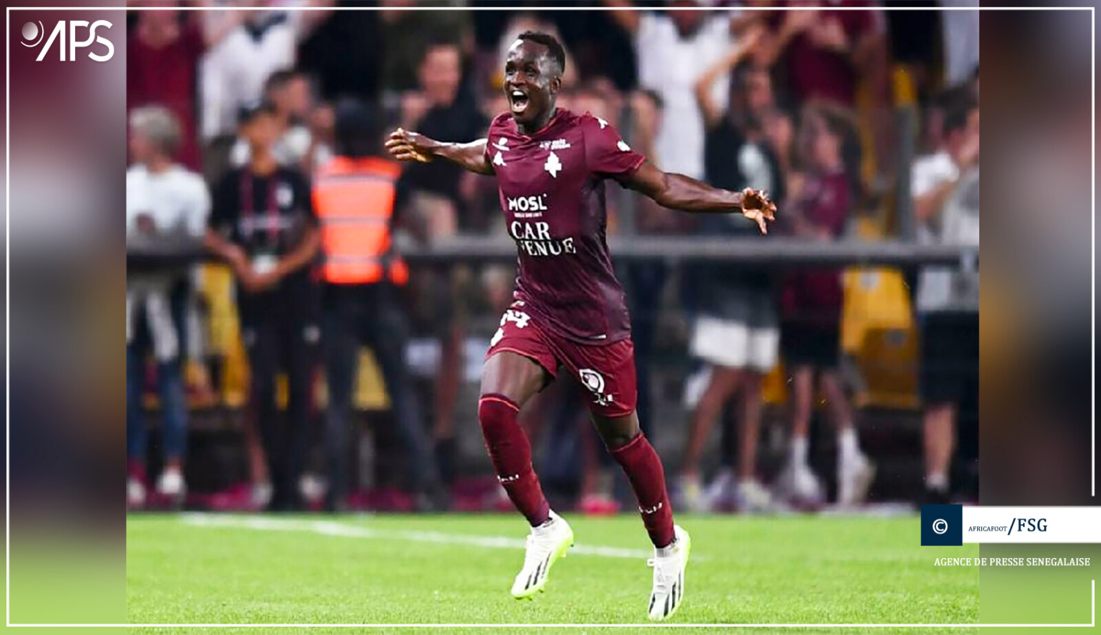 Ligue 2 française : Cheikh Sabaly désigné meilleur joueur du mois de septembre