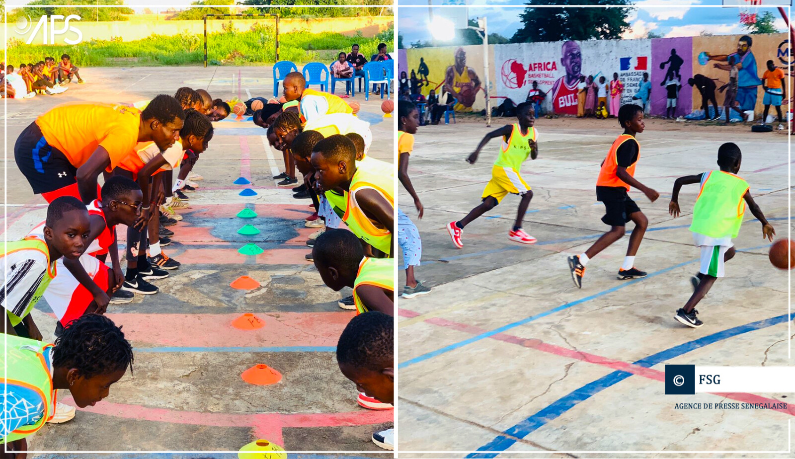 Kanel: la santé, la discipline sportive et le vivre ensemble au menu d’un camp de basket
