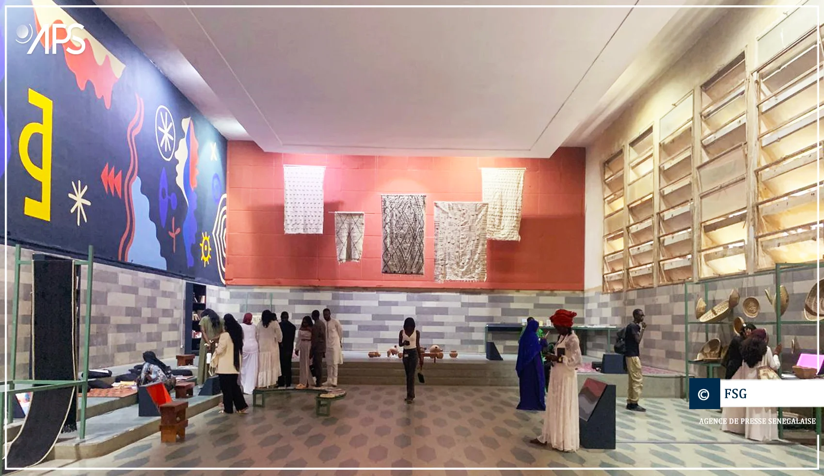 Dak'Art : une ‘’bibliothèque haptique’’ pour décoloniser les savoirs exposée à l’ancien Palais de justice