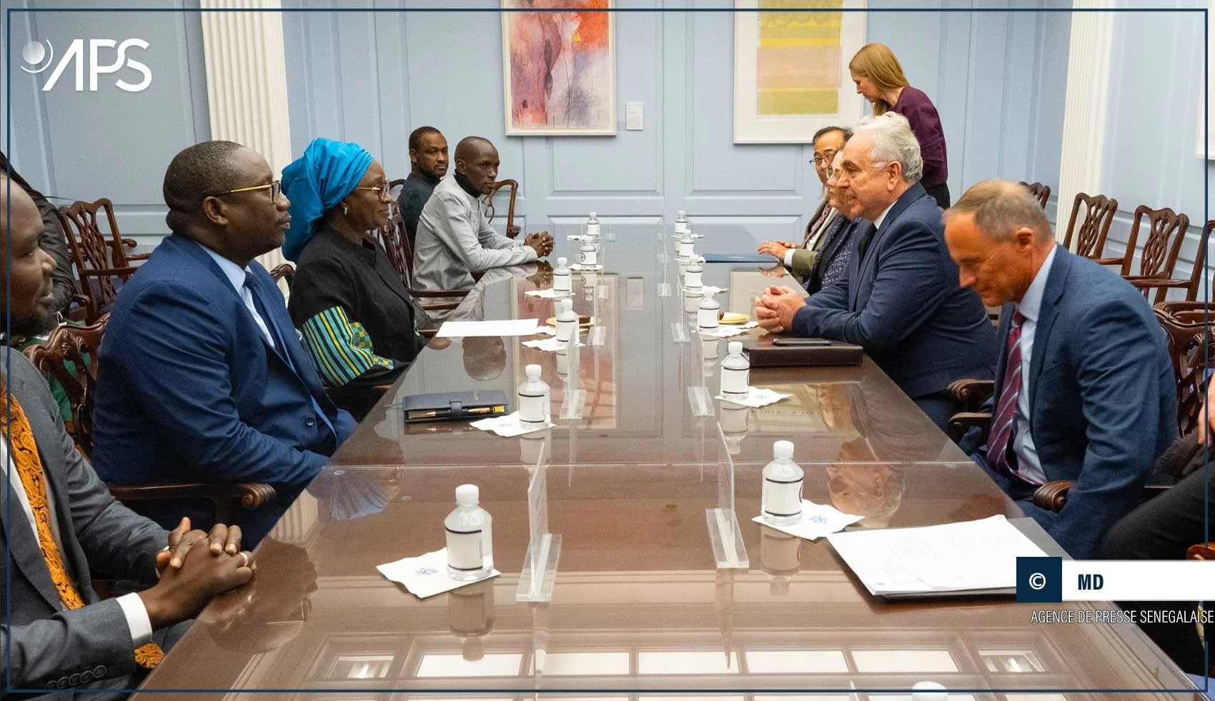 Une commission mixte économique décide d’approfondir les relations sénégalo-américaines