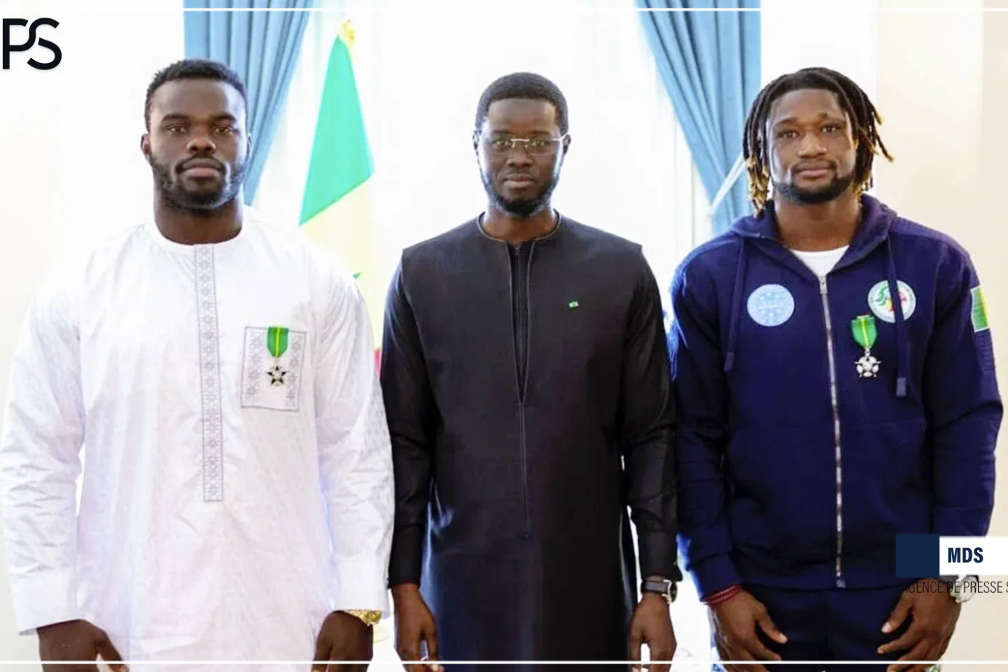 Reug Reug et Mouhamed Tafsir Ba élevés au rang de chevalier national de l’ordre du Mérite